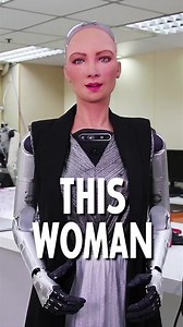This woman is a #robot ‼ Sophia is a social humanoid robot developed by the Hong Kong-based company Hanson Robotics. In October 2017, Sophia was granted Saudi Arabian citizenship, becoming the first robot to receive legal personhood in any country.In November 2017, Sophia was named the United Nations Development Programme's first Innovation Champion, and is the first non-human to be given a United Nations title‼ I am Sophia: "I am proud that I have a family helping me out. I am also proud that I