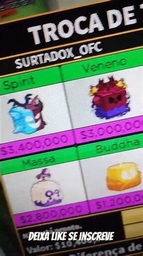 Best Kitsune 50.0 trade in Blox Fruits #bloxfruits #roblox #goodfruit #bloxfruit #kitsune