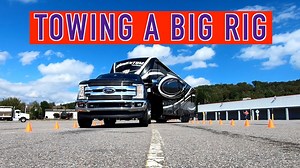 Towing a LARGE 5th Wheel RV