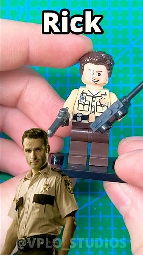 The Walking Dead in LEGO 🧟‍♂️ #thewalkingdead #lego #vplostudios