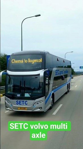 SETC new Volvo multi axle buses in tamilnadu #SETC #TNSTC #volvo #Chennai #nagercoil