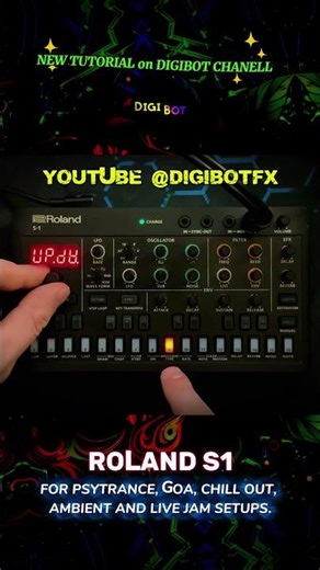 Roland S-1 Trance + Ambient Tutorial ⚡ One Pattern Trick