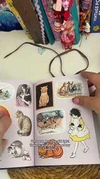 When it comes to collage journaling or junk journaling, I swear by these vintage inspired sticker