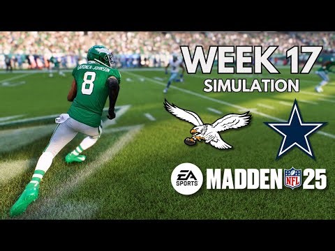 Eagles vs Cowboys | Madden 25 | Full Game Simulation