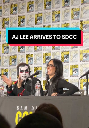 AJ Lee Arrives to San Diego Comic Con at the WWE Mattel Panel #wwe #ajlee #comiccon #sdcc #soto619