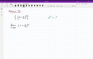 Limits of sequences Find the limit of the following sequences or determine that the sequence diverges. {(1 (2)/(n))^n} | Numerade