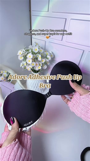 Adore Adhesive Push-Up Bra for Effortless Lifting