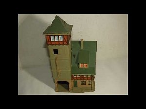 HO Scale Model Buildings