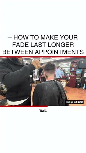 Extend Your Fade: Pro Tips to Keep Your Hair Fresh Between Cuts #HairCare #GroomingTips