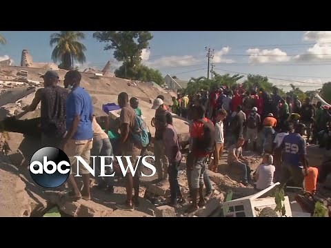 Rescue efforts continue in Haiti