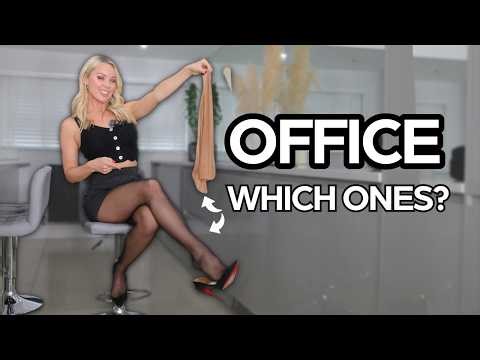 BRONZE V BLACK Pantyhose For The Office (2 Days To Go)