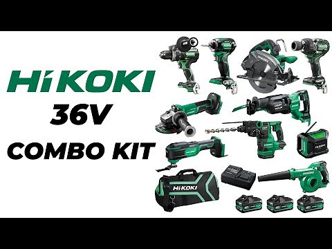 HIKOKI 36V 10 Piece Combo Kit | REVIEW