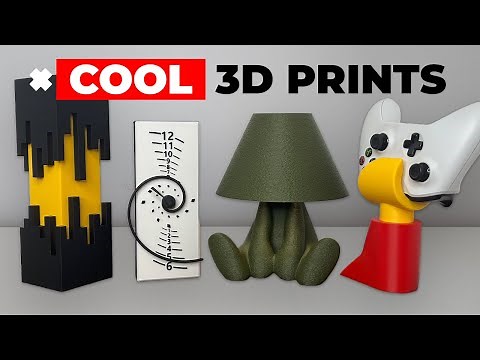 11 Cool DIY Projects to 3D Print at Home!