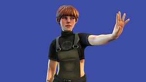 Low-poly female - Lia - Download Free 3D model by vappex
