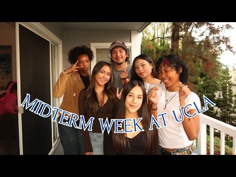week in my life at ucla || midterm edition