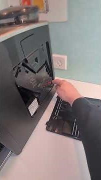 Siemens EQ6 Trester Behälter Nass Lösung und Ursache Brühgruppe