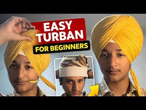 Beginner’s Guide to Tying a Turban (Simple & Clean Look)