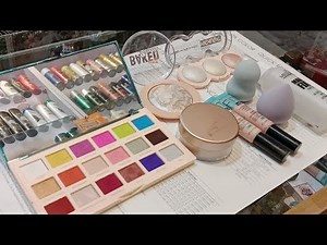 New makeup products and kit unboxing and reviewed