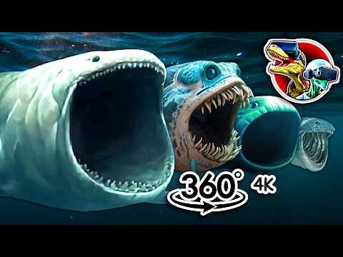 360 Evolution of Bloop with Size Comparison | 360 video 4K