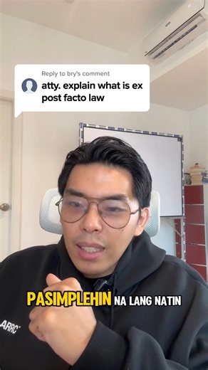 What is Ex post facto law? --- #attyanselmo #legaleducation #lawschool #lawstudent #learnontiktok | ARRC
