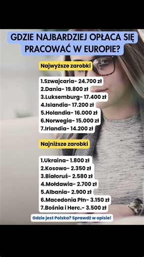 Gdzie najbardziej opłaca się pracować w Europie?