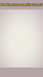 How Transistors Amplify Current #rashidkhandieselgenerator #electrician #education #electricalwork #electrical | Rashid Khan