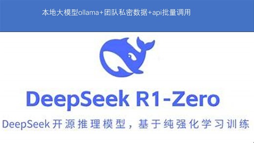 大模型本地部署 团队私密数据 python本地api批量调用（小白入门专用）