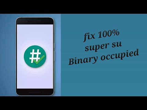How to solve SU Binary occupied error supersu