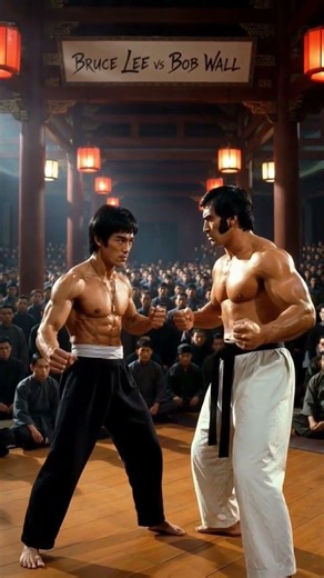 Bruce Lee vs Bob Wall | The Most Epic Kung Fu Fight Ever sora ai