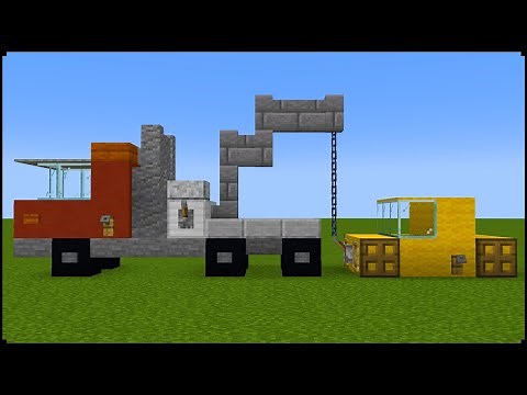 How To Make A Tow Truck In Minecraft | City Tutorial
