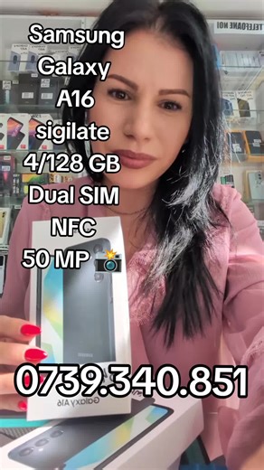 Samsung Galaxy A16 sigilat 4/128GB Dual SIM NFC - 649 lei