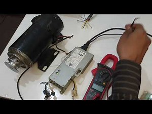 12v DC Motor start with computer power supply # How to start dc carbon motor