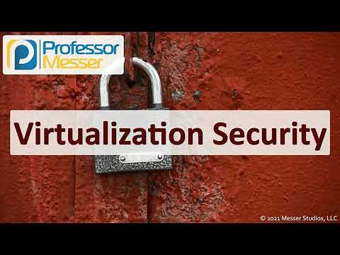 Virtualization Security - SY0-601 CompTIA Security+ : 2.2