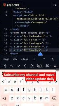 How to add icon website #shorts #html #css #icon #add#website #webseries#webdesign#coding #trending