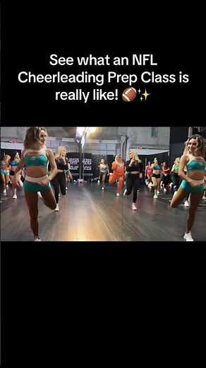 NFL Cheerleader Prep Class Vlog: What really goes on! Freestyle, Choreography, Kicklines, + More!