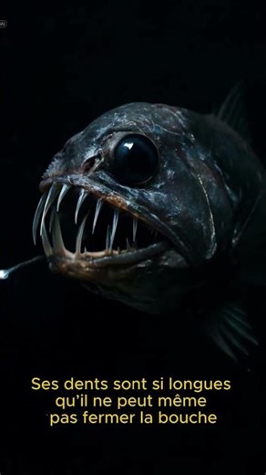 Le poisson-ogre : prédateur des abysses