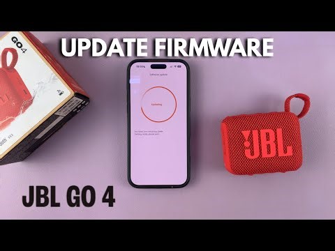 How To Update Firmware Of JBL Go 4