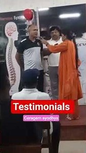 Slip disc testimonials....relief in 5 to 7 days ✨️🤩#ceragemayodhya#createwelllife#customerexperience