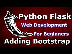 5 Python Flask Web Development Adding Bootstrap