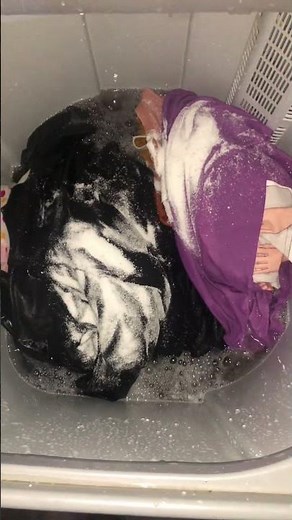 ASMR Wash Clothes With Wash Machine #asmrvideo #asmrwashing