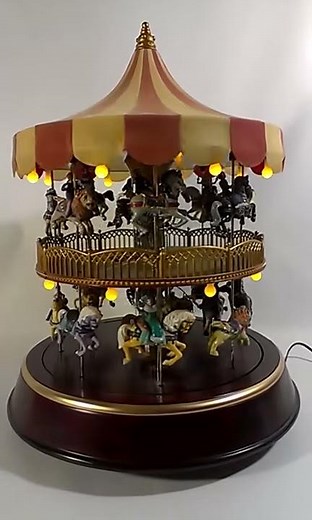 Mr Christmas Double Decker Carousel