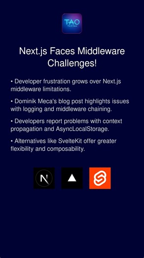 Next.js Faces Middleware Challenges!