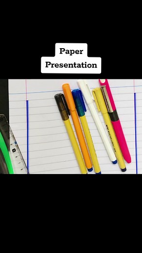 Effective Paper Presentation Techniques for Students | Calligraphy Skills