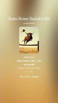 Rodeo Romeo Buckskin Bill - Crazy Song | Mandy Dee