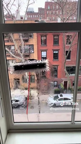 “When your windows go from meh to ✨ WOW ✨ in minutes! 🏡💧 Watch us transform this residential building with streak-free perfection. #windowcleaning #satisfyingcleaning #windowcleaner #windowwashing #cleantok #nyc #manhattan #fyp
