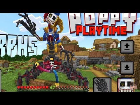 minecraft bedrock✅ poppy playtime mod🔥 morp update💥