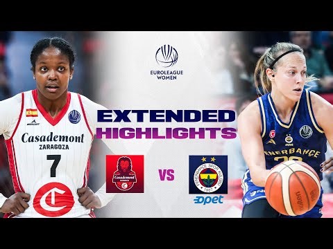 Casademont Zaragoza v Fenerbahce Opet | Full Game Highlights | EuroLeague Women 2025-26