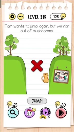 Brain test level 219 solution