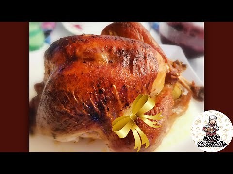 Ganze Pute aus dem Backofen - saftig, knusprig, einfach! Unser bestes Familienrezept😍