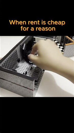 I Built a Prison Apartment in LEGO#lego #legobuild